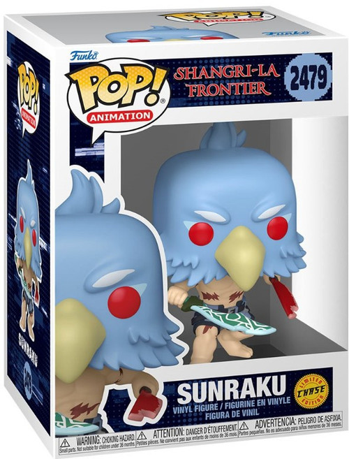 Funko Shangri-La Frontier POP! Animation Sunraku Vinyl Figure #2479 Chase Version、ToyWiz、kayou