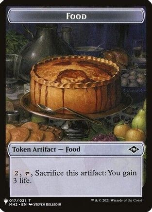 Food // Golem Double-sided Token (LIST-17 // 27) - The List Reprints、Wizards of the Coast、kayou