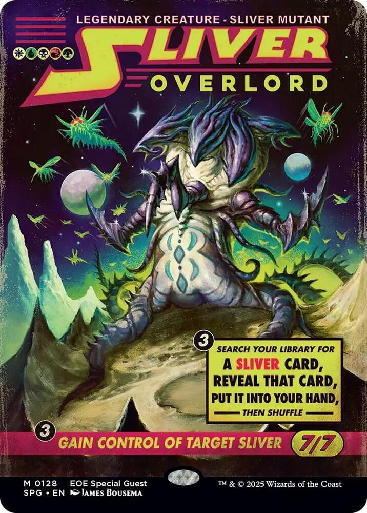MtG Trading Card Game Special Guests Mythic Rare Sliver Overlord #128、ToyWiz、kayou