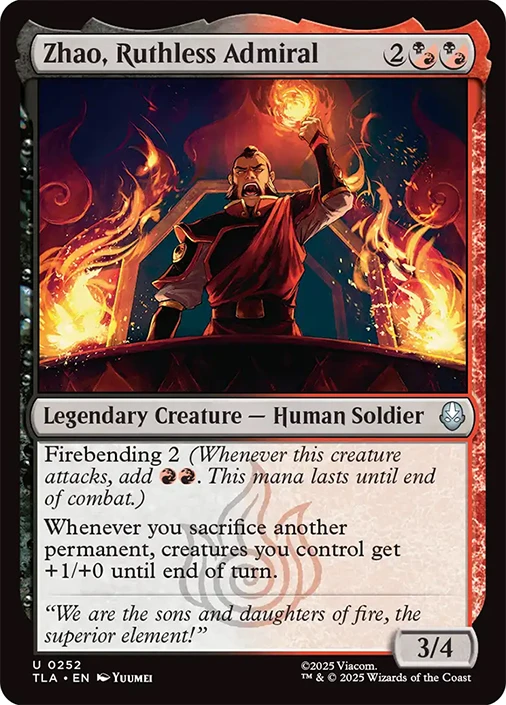 Zhao, Ruthless Admiral、Magic: The Gathering、kayou