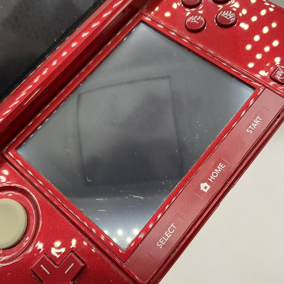 Nintendo 3DS Flame Red System No Charger or Stylus Used、Collector Store LLC - VG、kayou