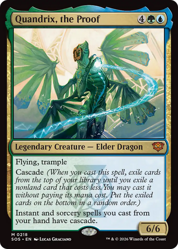 Quandrix, the Proof (Foil) | Secrets of Strixhaven、Magic: The Gathering、kayou