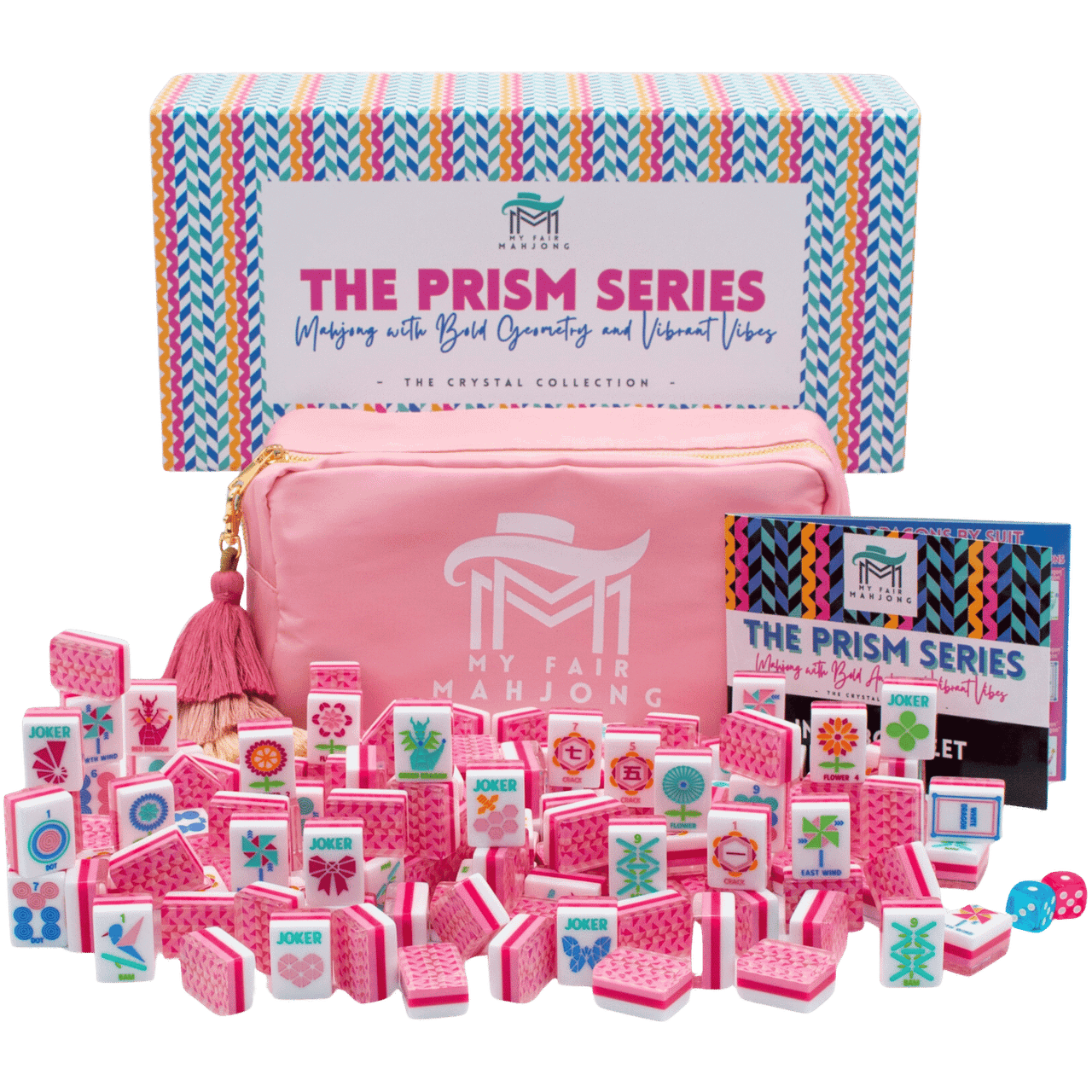 Crystal Prism Pink: Mahjong with Bold Angles and Vibrant Vibes、My Fair Mahjong、kayou