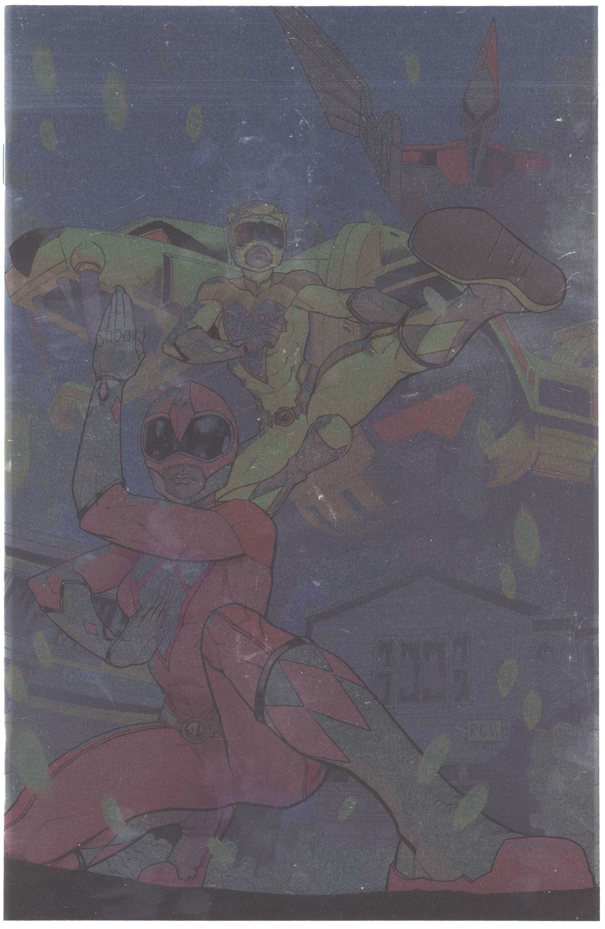 Mighty Morphin Power Rangers (2026) #3 F 1 in 10 Variant Edition Foil Variant (Full Art, Foil, Sevy)、Boom! Entertainment、kayou
