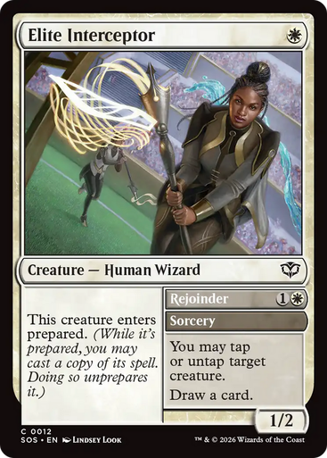 Elite Interceptor // Rejoinder (Foil) | Secrets of Strixhaven、Magic: The Gathering、kayou