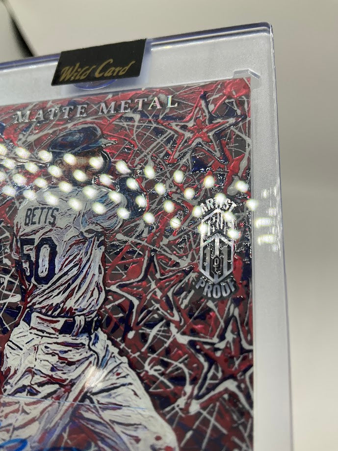 Mookie Betts 2026 Wild Card Matte Metal Artist True 1 of 1 Proof Auto、Collector Store LLC、kayou