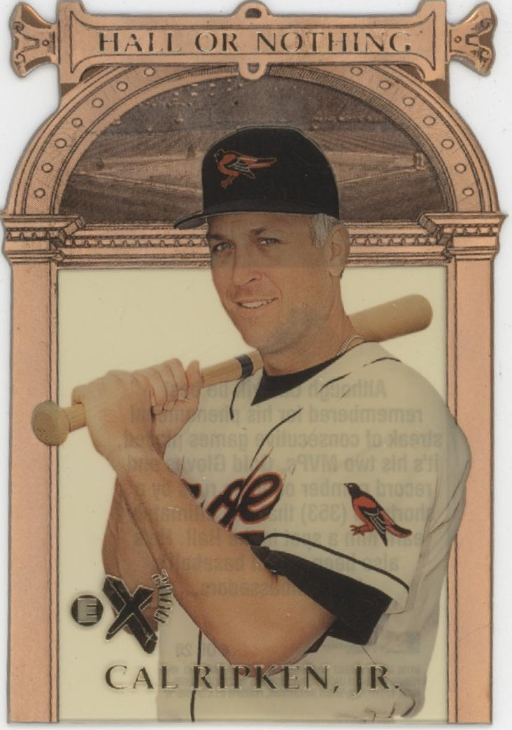 Cal Ripken Jr. 1997 Fleer EX 2000 Hall or Nothing Die-Cut #4、Collector Store LLC、kayou
