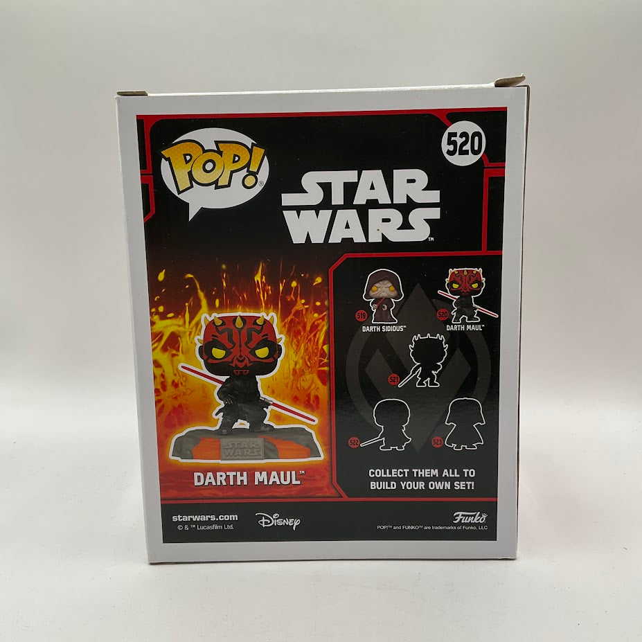 Red Saber Series Vol. 1 Darth Maul Funko Pop! Star Wars #520 GITD GameStop、Funko、kayou