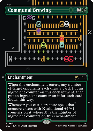 Communal Brewing (Secret Lair - Dwarf Fortress: Create New World) | Secret Lair Drops、Magic: The Gathering、kayou