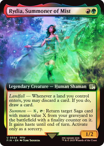 Rydia, Summoner of Mist (FIN2-504)、Magic: The Gathering、kayou