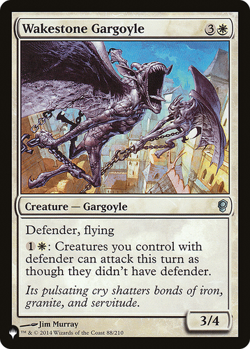 Wakestone Gargoyle (LIST-88/210) - The List、Wizards of the Coast、kayou