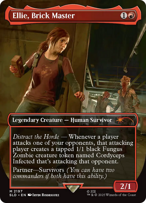 Ellie, Brick Master (Foil) (Secret Lair - The Last of Us Part I) | Secret Lair Drops、Magic: The Gathering、kayou