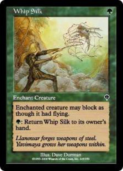 MtG Invasion Common Whip Silk #225、ToyWiz、kayou