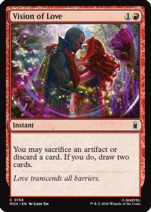 Vision of Love (MSH-158) - Marvel Super Heroes Foil、Wizards of the Coast、kayou