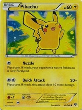 Pikachu - 42/146 (2014 Movie Promo) 42 - Miscellaneous Cards Products Holofoil (HP)、The Pokémon Company、kayou