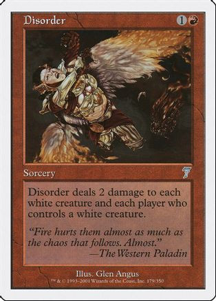 Disorder (7ED-179) - 7th Edition Foil、Wizards of the Coast、kayou