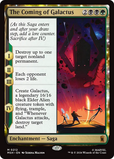 The Coming of Galactus (Foil) | Marvel Super Heroes、Magic: The Gathering、kayou