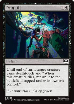 Pain 101 (TMT-069) - Teenage Mutant Ninja Turtles、Wizards of the Coast、kayou