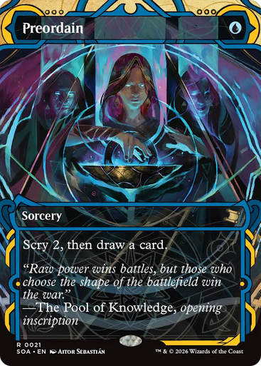 Preordain (Mystical Archive Foil) | Secrets of Strixhaven Mystical Archive、Magic: The Gathering、kayou