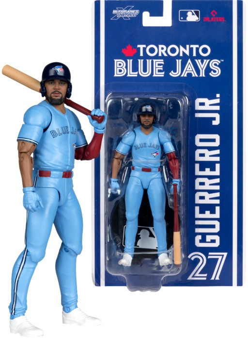 McFarlane Toys MLB Toronto Blue Jays Vladmir Guerrero Jr Articulated Figure、ToyWiz、kayou