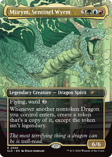 Miirym, Sentinel Wyrm (Secret Lair - Dungeons & Dragons: Whispers In Candlekeep) | Secret Lair Drops、Magic: The Gathering、kayou