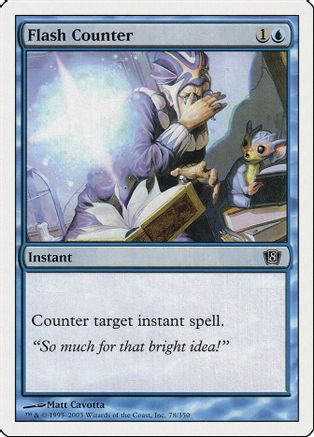 Flash Counter (8ED-078) - 8th Edition Foil、Wizards of the Coast、kayou