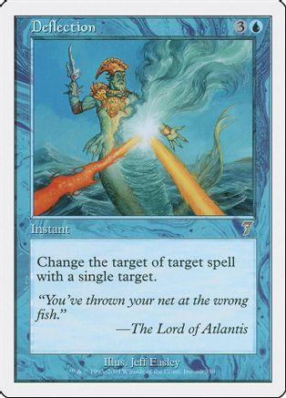 Deflection (7ED-069) - 7th Edition、Wizards of the Coast、kayou