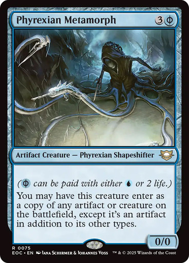 Phyrexian Metamorph、Magic: The Gathering、kayou