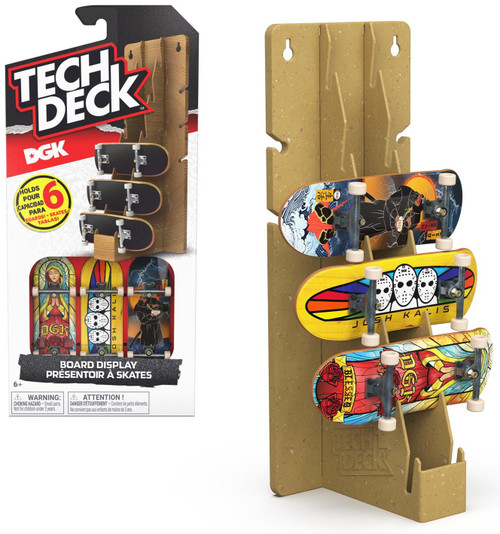 Tech Deck DGK Board Display Includes 3 Boards!、ToyWiz、kayou