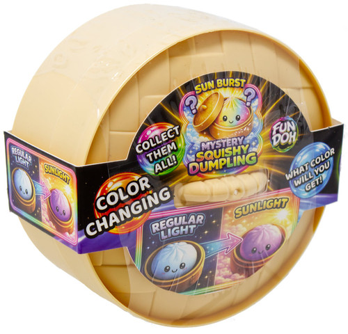 Fun Doh Sun Burst Color Changing Dumpling Mystery Pack 1 RANDOM Color!、ToyWiz、kayou