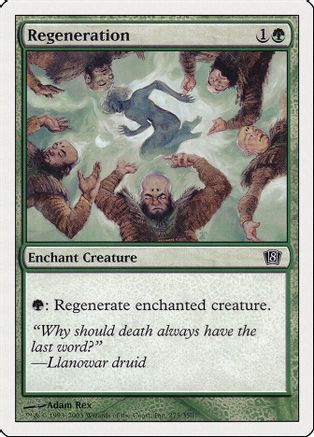 Regeneration (8ED-275) - 8th Edition、Wizards of the Coast、kayou