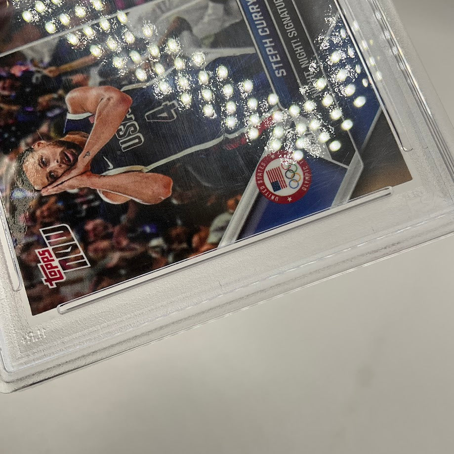 Steph Curry / Lionel Messi 2024 Topps Now MLS #128 PSA 10、Collector Store LLC、kayou