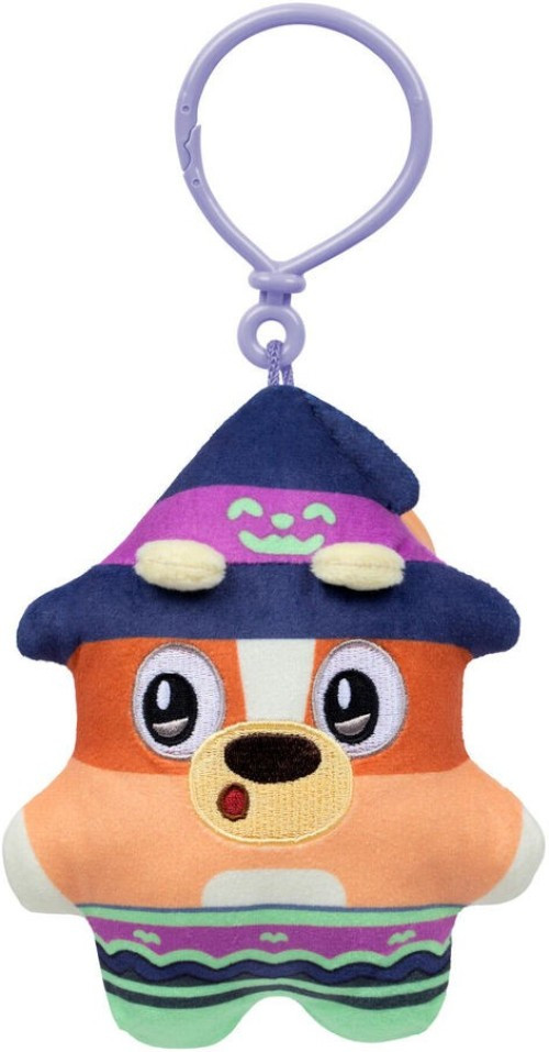 Bluey Biscuits Halloween Witch Bingo 5-Inch Mini Clip-On Plush、ToyWiz、kayou