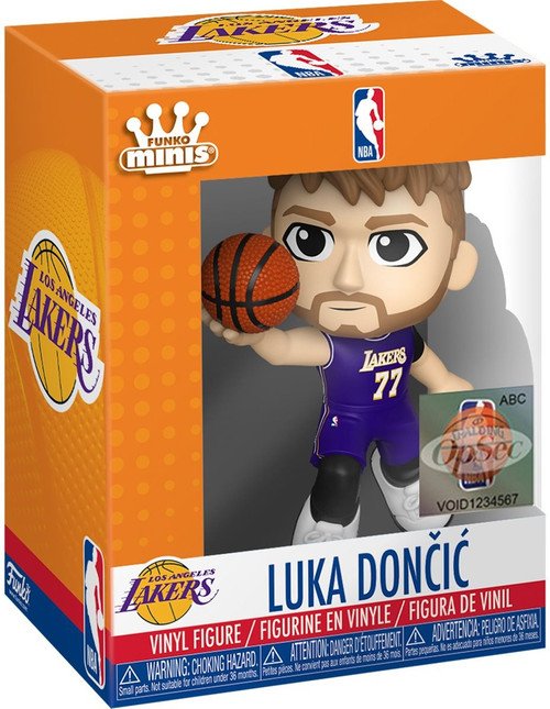 Funko NBA Los Angeles Lakers Minis Luka Doncic 3-Inch Mini Figure、ToyWiz、kayou