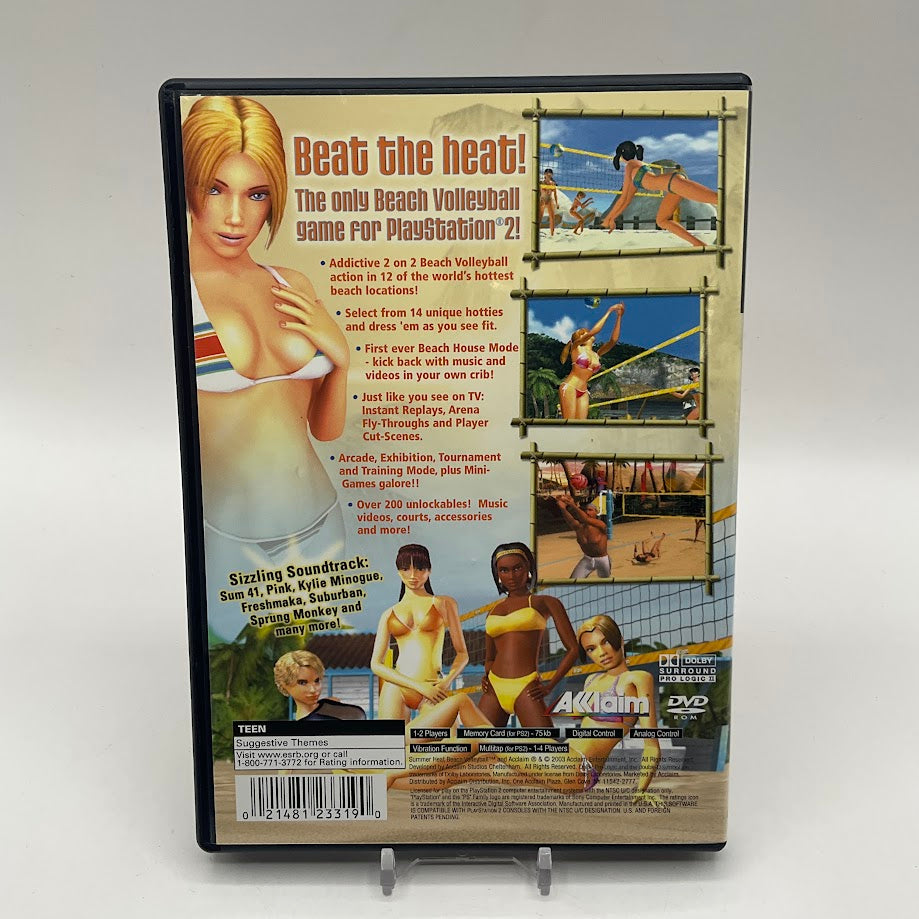 Summer Heat Beach Volleyball Playstation 2 Used #2、Collector Store LLC - VG、kayou