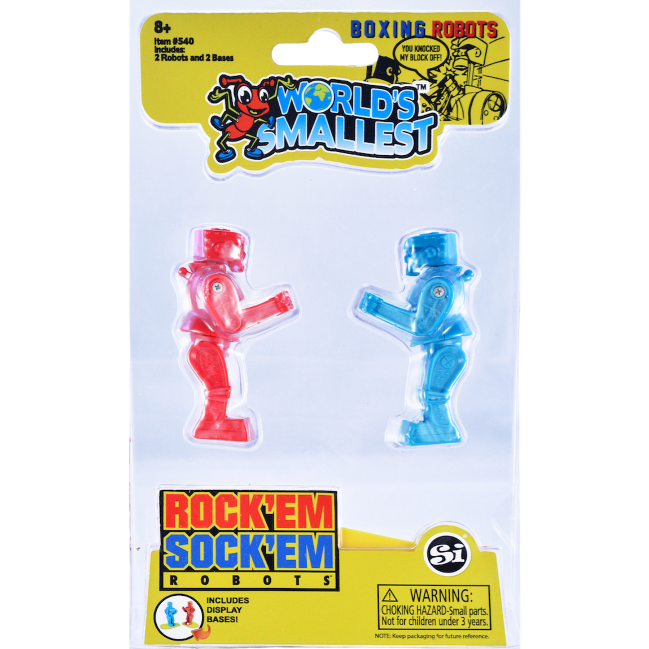 Worlds Smallest: Rock’Em Sock’Em Robots、Super Impulse USA、kayou