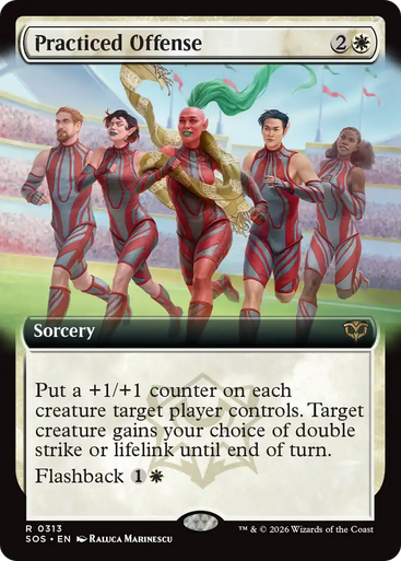 Practiced Offense (Extended Art) | Secrets of Strixhaven、Magic: The Gathering、kayou