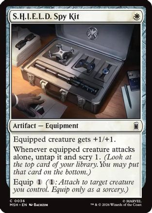 S.H.I.E.L.D. Spy Kit (MSH-036) - Marvel Super Heroes、Wizards of the Coast、kayou