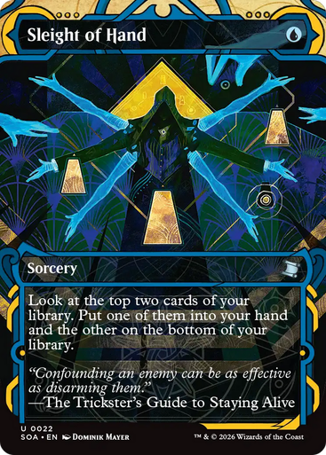 Sleight of Hand (Mystical Archive Foil) | Secrets of Strixhaven Mystical Archive、Magic: The Gathering、kayou