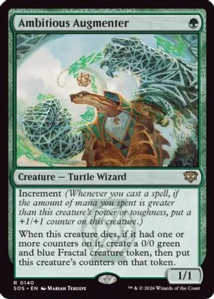 Ambitious Augmenter (SOS-140) - Secrets of Strixhaven Foil、Wizards of the Coast、kayou