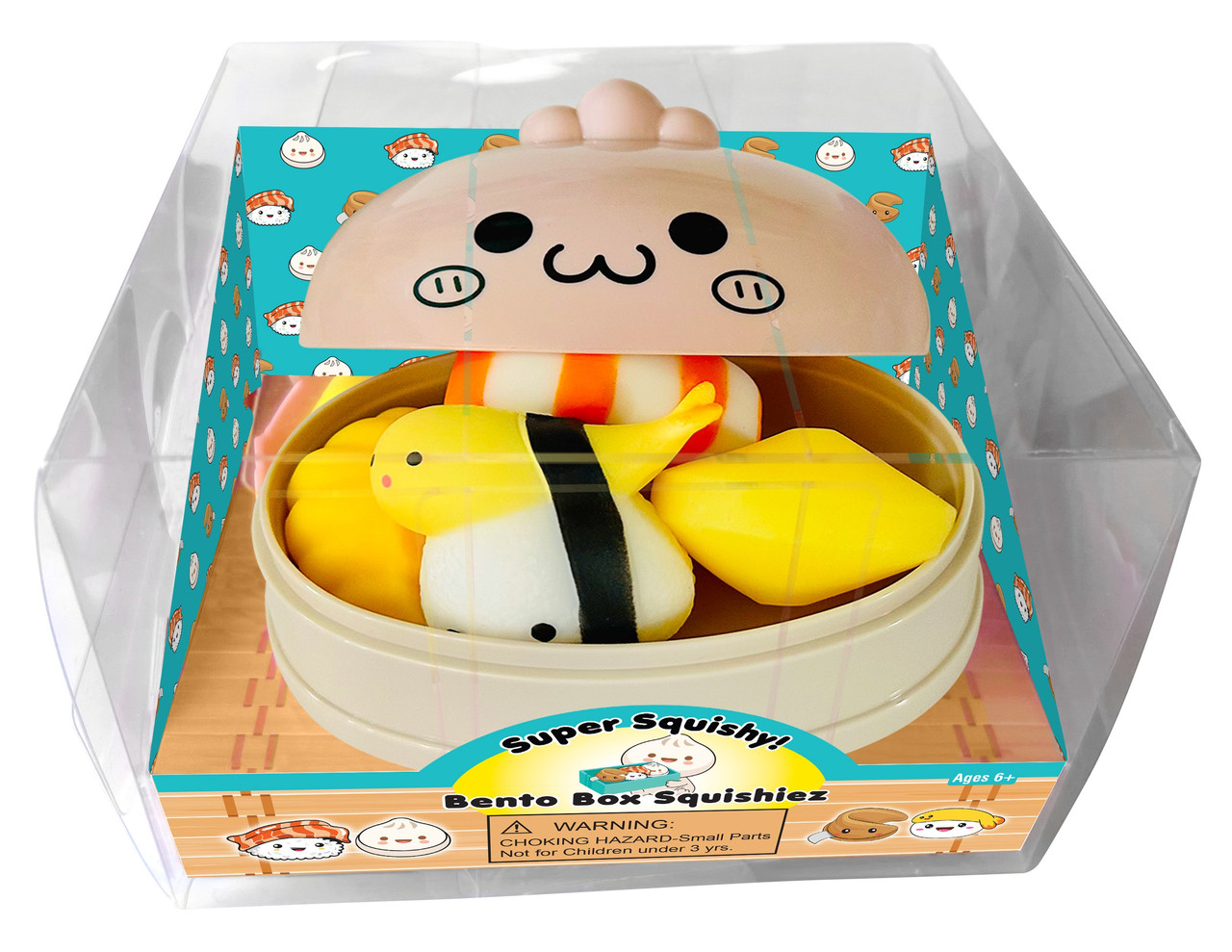 Dumpling Bento Box Squishies Dumplin' Mystery Pack Super Squishy、ToyWiz、kayou