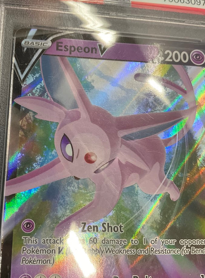 Espeon V Pokemon Evolving Skies #064 PSA 9、Collector Store LLC Gaming、kayou