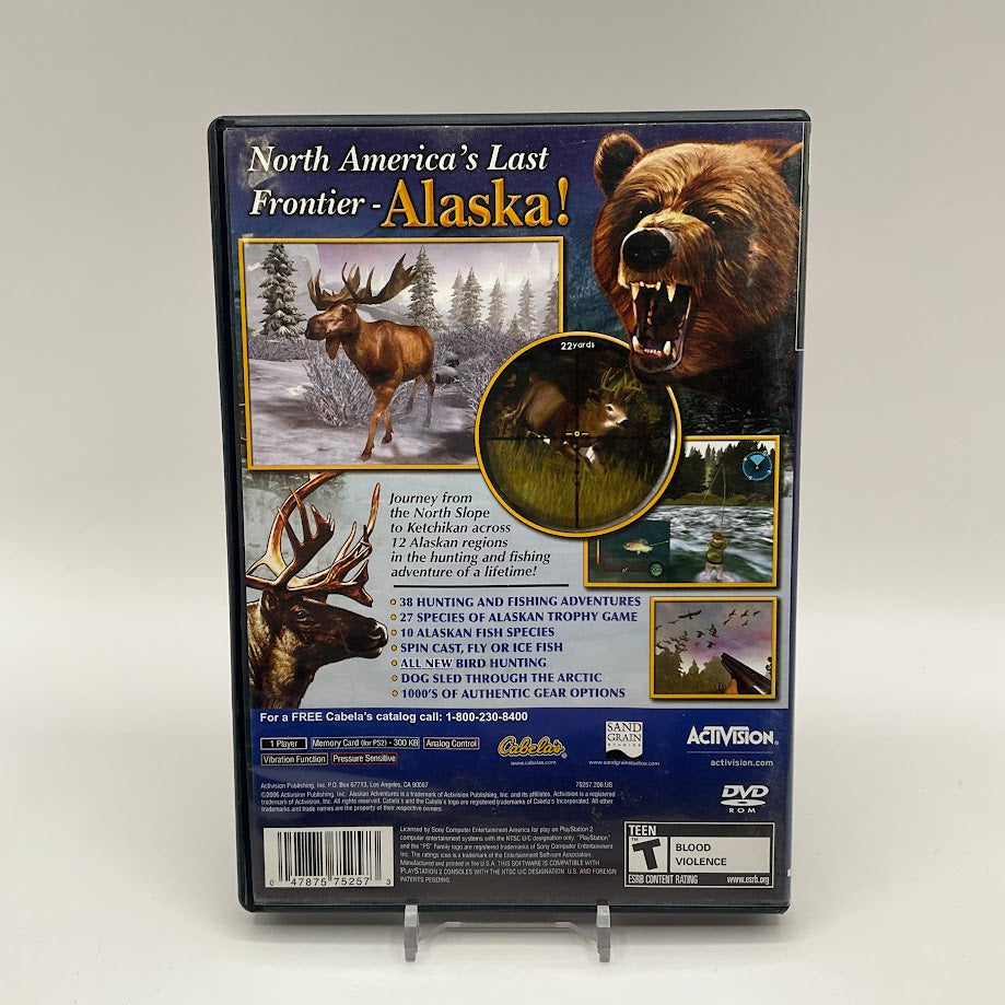 Cabela's Alaskan Adventures Playstation 2 Used、Collector Store LLC - VG、kayou