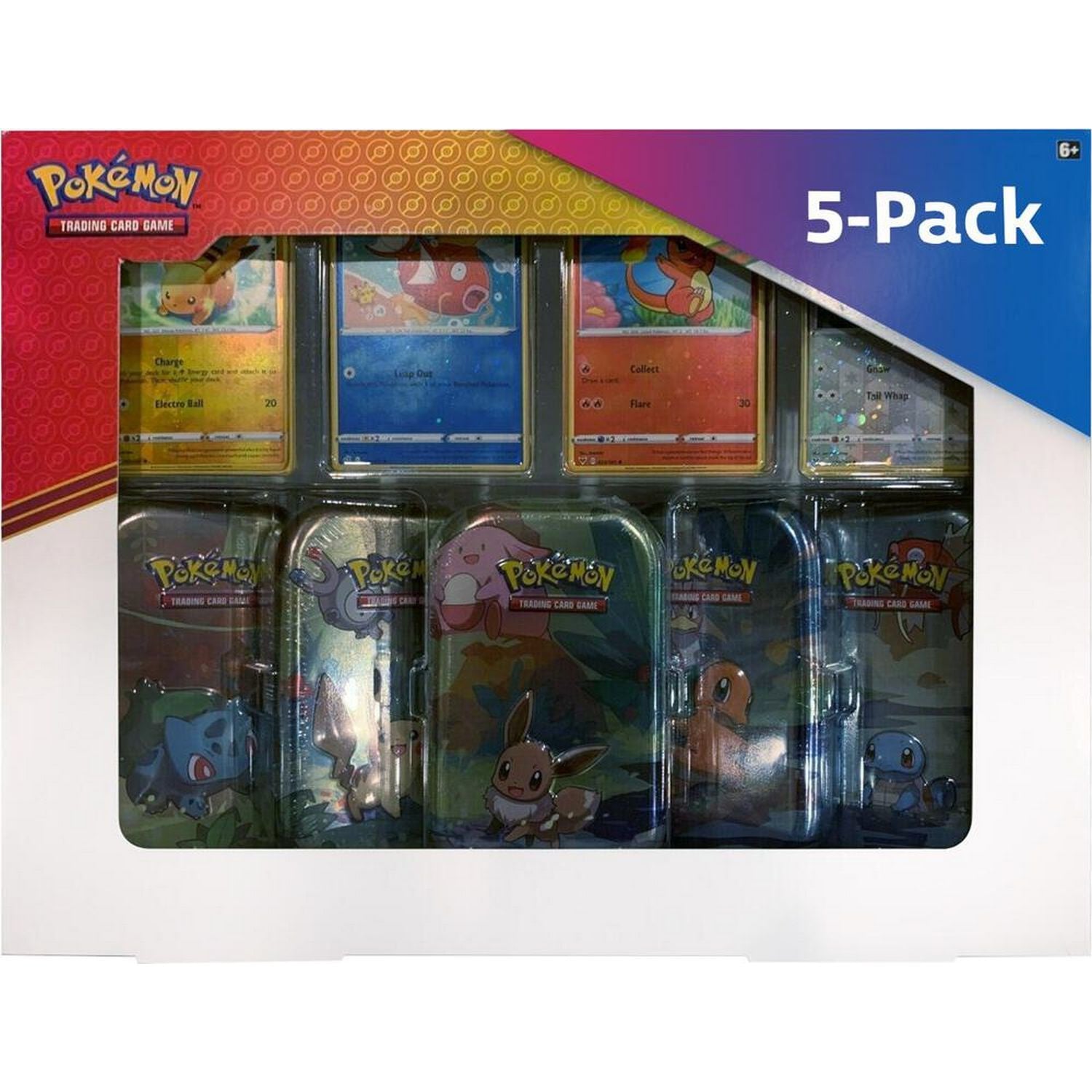 Pokemon: Kanto Friends Mini Tins 5-Pack、Pokemon、kayou