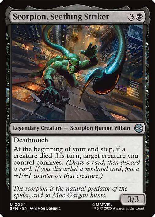 Scorpion, Seething Striker、Magic: The Gathering、kayou