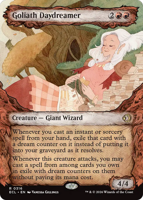 Goliath Daydreamer (Fable Frame Foil) | Lorwyn Eclipsed、Magic: The Gathering、kayou