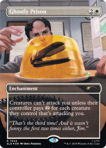 Ghostly Prison (Foil) (Secret Lair - The Office: Dwight's Destiny) | Secret Lair Drops、Magic: The Gathering、kayou