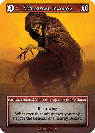 Khamaseen Mummy (Foil) - Gothic Foil、Gothic、kayou