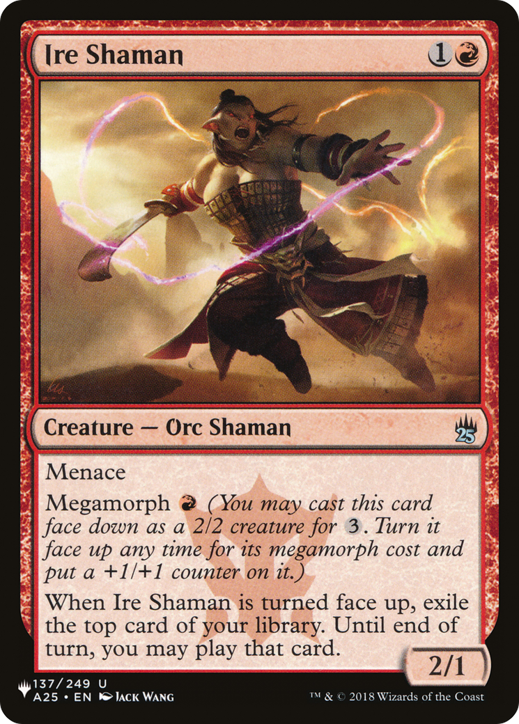 Ire Shaman (LIST-137/249) - The List、Wizards of the Coast、kayou