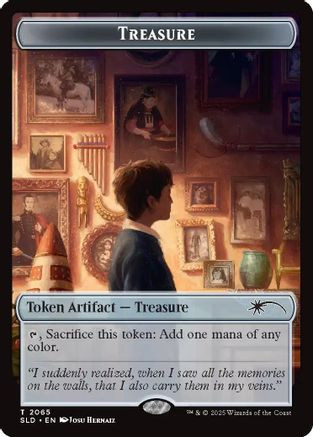 Treasure Token (2065) (SLD-2065) - Secret Lair Drop Series、Wizards of the Coast、kayou